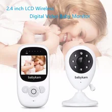 Babykam радио няня vigila bebes con camara 2,4 ''LCD ИК ночной Светильник видеодомофон колыбельные датчик температуры 2X зум