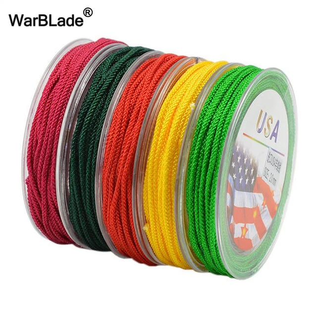 25m 0.8mm 1mm 1.5mm 2mm Cotton Cord Nylon Thread Cord Chinese Knot Plastic  String Diy Rope Bead Bracelet Necklace Jewelry Making - Jewelry Findings &  Components - AliExpress