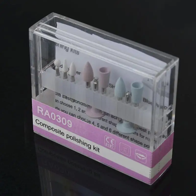 1 упаковка Стоматологическая композитная Полировка Для низкоскоростных наконечников комплект углов RA0309 гигиена полости рта наборы для полировки зубов