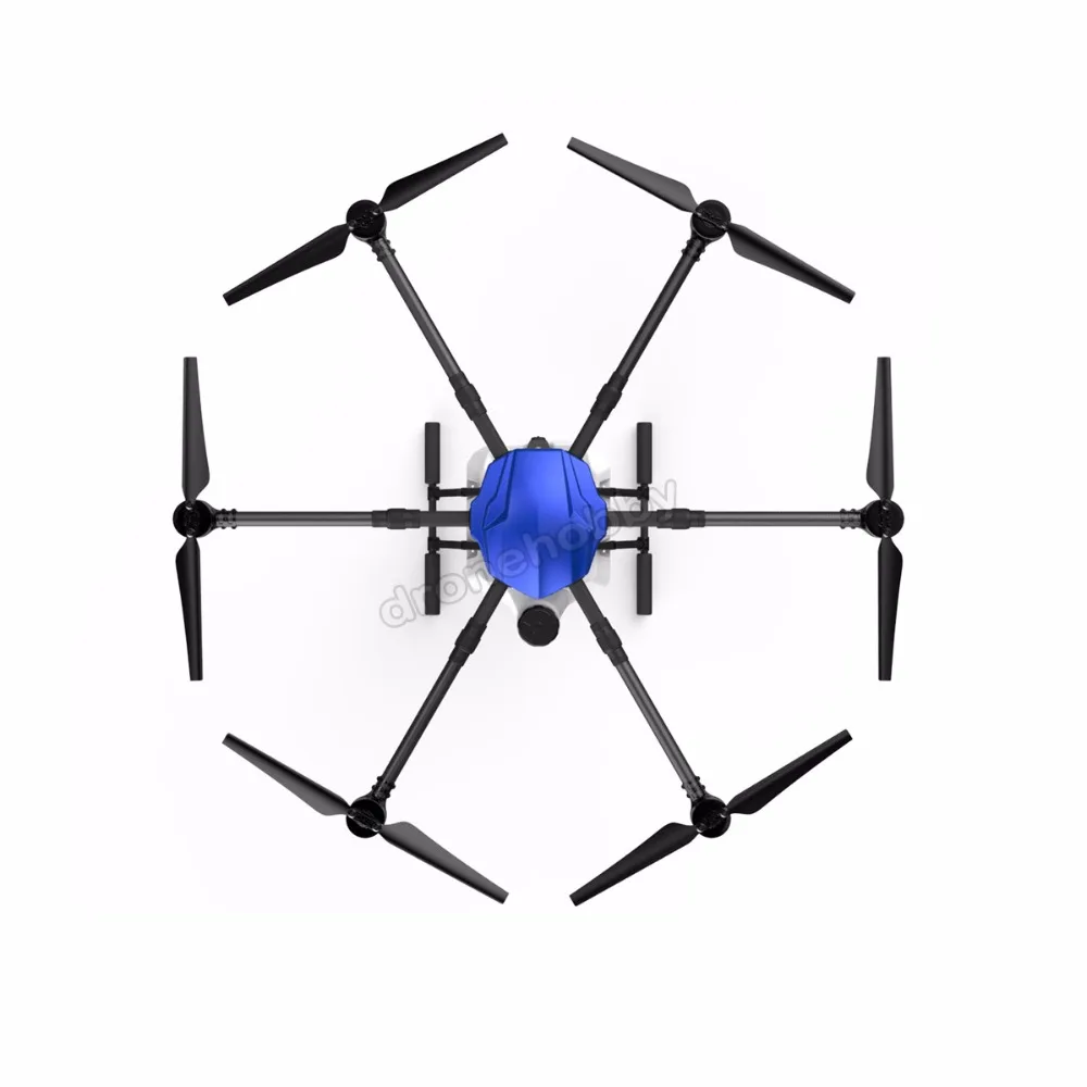 6 осевой водонепроницаемый спрей для сельского хозяйства drone w/16L большая система