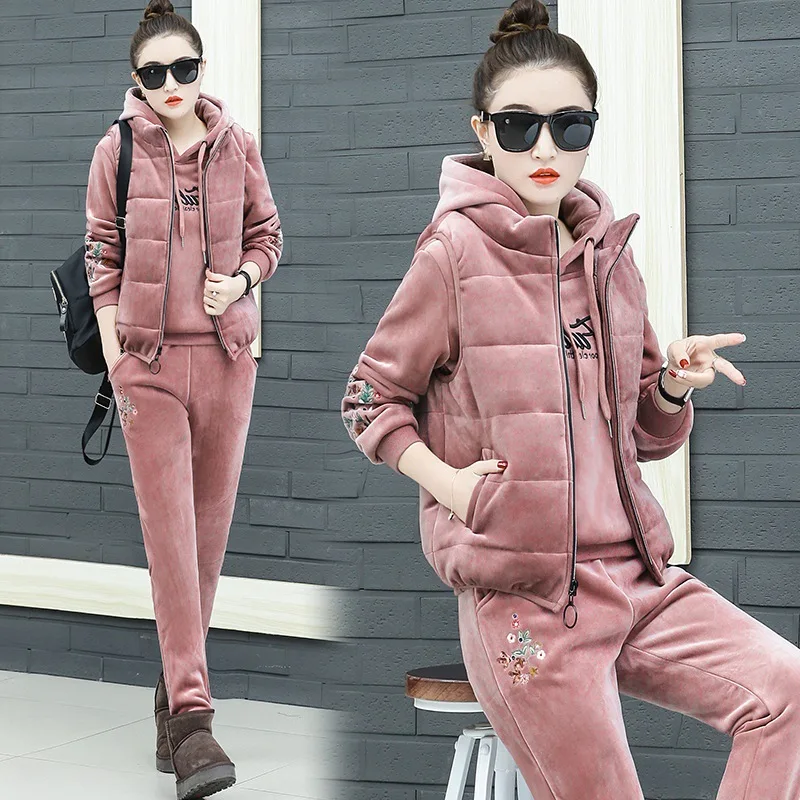 velour leisure suit