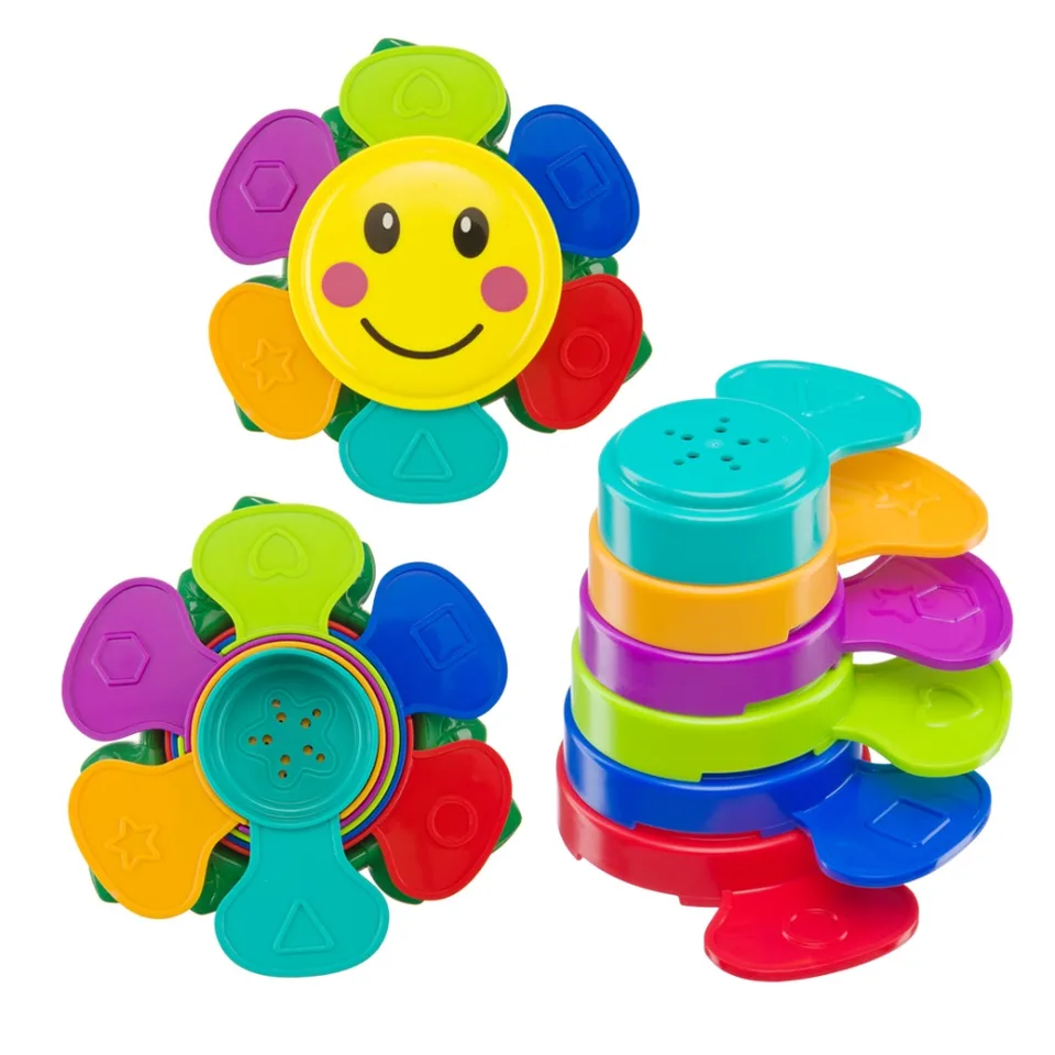 

Набор игрушек для ванной "FLOWER PUZZLE" Happy Baby 330641