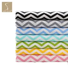 280 см широкая Геометрическая волна красная ткань занавески Солнцезащитная желтая ткань синие занавески ткань ремесло Ткань Домашний Декор ткань