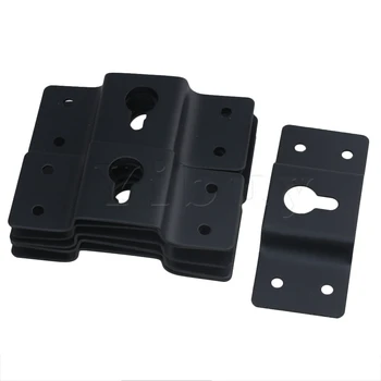 

Yibuy10PCS Metal Small Sppliances Speaker Wall Mount Iron Hook Hanger Plate
