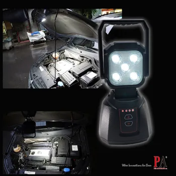 

PA LED 1x LED Outdoor Camping Spot Light Waterproof Magnetic Base 15W Flood LED 4 Functions PA 110V