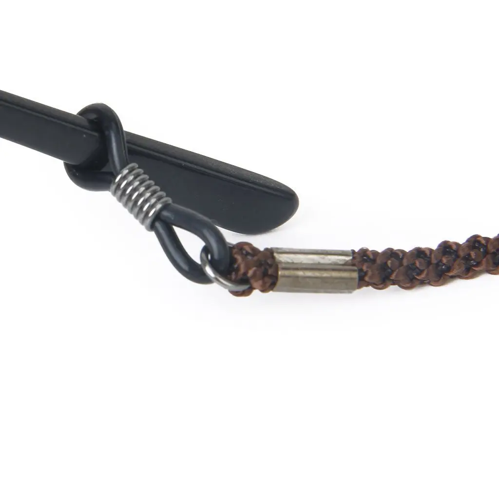MYTL Nylon Neck Strap Lanyard Cord Eyeglass Chain Holder--Dark Brown