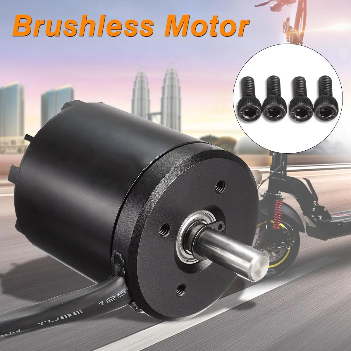 2,6 kg 3-8 s N5065 5065 270KV sin escobillas Sensored de Motor eléctrico para patinar Motor de Scooter Accesorios 2,6 kg 3-8 s N5065 5065 270KV sin escobillas Sensored de Motor eléctrico para patinar Motor de Scooter Accesorios