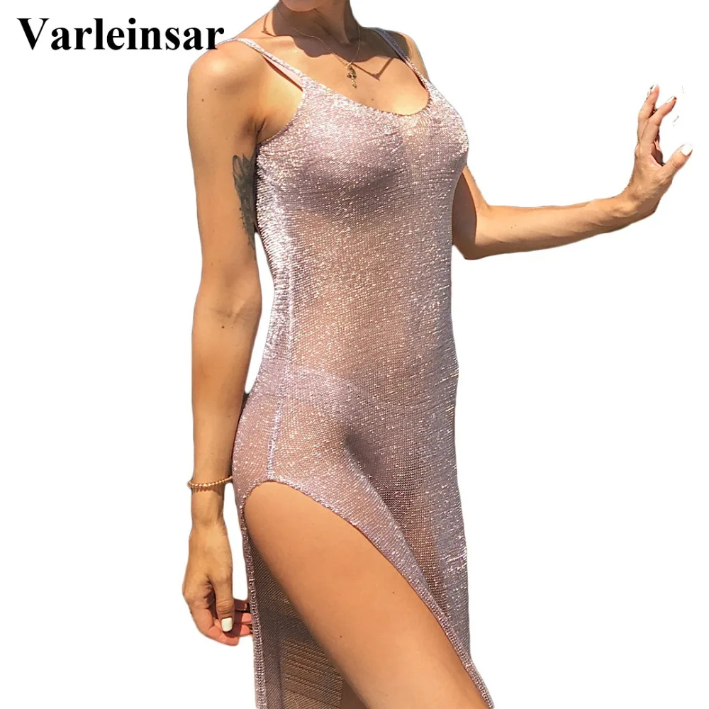 mesh dress beach cover up