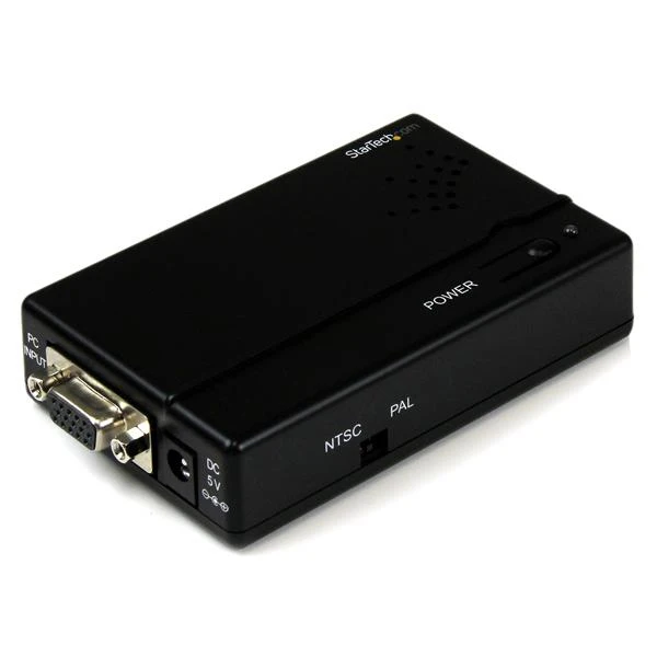 StarTech.com Высокое разрешение VGA в композитный (RCA) или S-Video конвертер-от ПК к ТВ S-Video/RCA