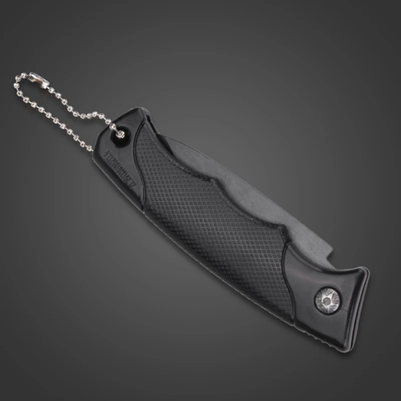 

SURVEN High Quality Goods Black Ceramic Folding Pocket-size Mini Knife Fashion Antibiotic Fruit Paring Knife For Gift