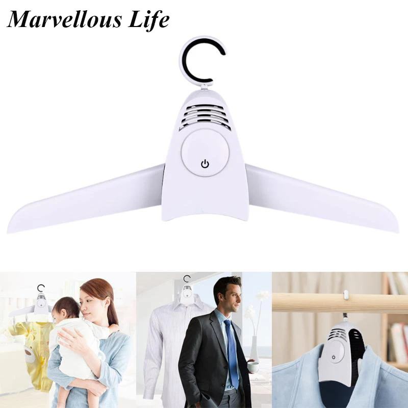 

Portable Clothes Dryer Electric Smart Hang Dryer Clothes Drying Machine Available Clothes Hanger&Shoes Dryer For Outdoor Travel