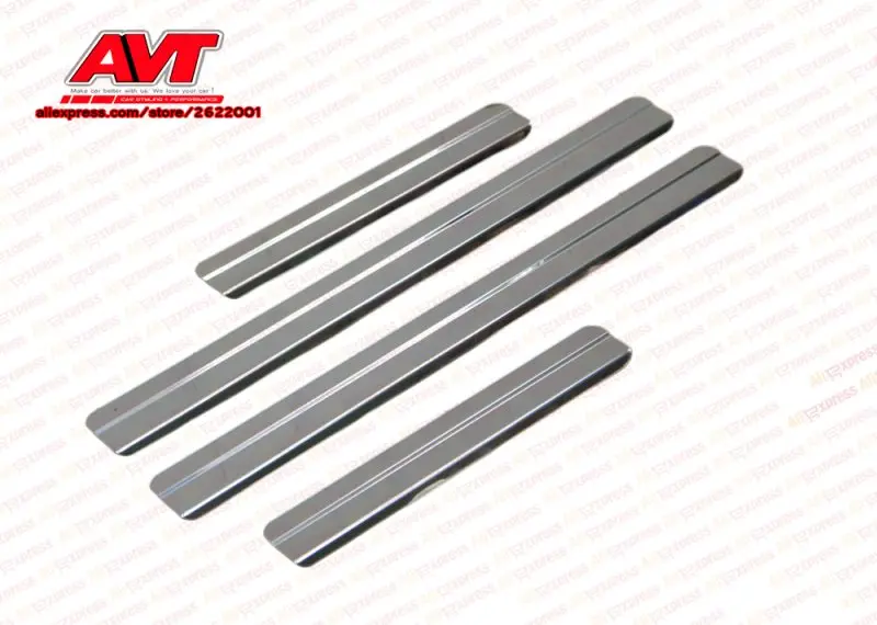 Door sills for Nissan Pathfinder 2005 2014 stepped pad car styling