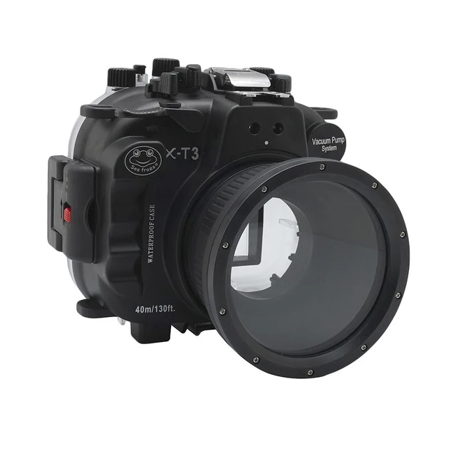 Horizontaal Verandering Zoeken Seafrogs 40m 130ft Underwater Camera Housing Waterproof Case For Fuji  Fujifilm X-t3 Xt3 Camera On 16-50mm 18-55mm 56mm 60mm Lens - Camera Bags &  Cases - AliExpress