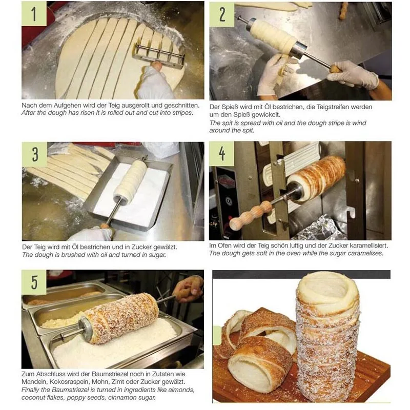 Chimney cake bread oven machine (9)