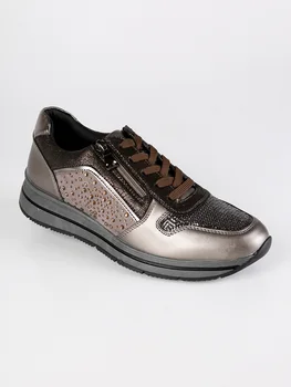 

Sneakers with rhinestones and sequins