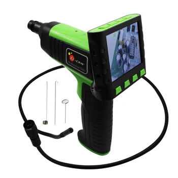 

Industrial Endoscope Borescope Camera Waterproof Camera Head Built-in and Adjustable LED Light Wireless Distance Zoom Rotate