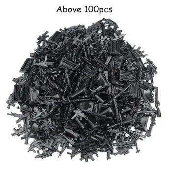 Bainily 100pcs Military SWAT Police Gun Pack Army Soldiers
