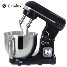 Миксер GEMLUX GL-SM52B(Мощность 1000 Вт, чаша объемом 5 л, кол-во скоростей 6, съемная чаша, откидная головка