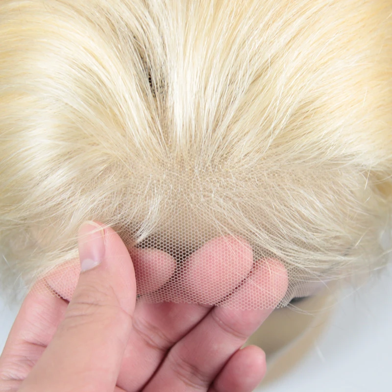 blond wig