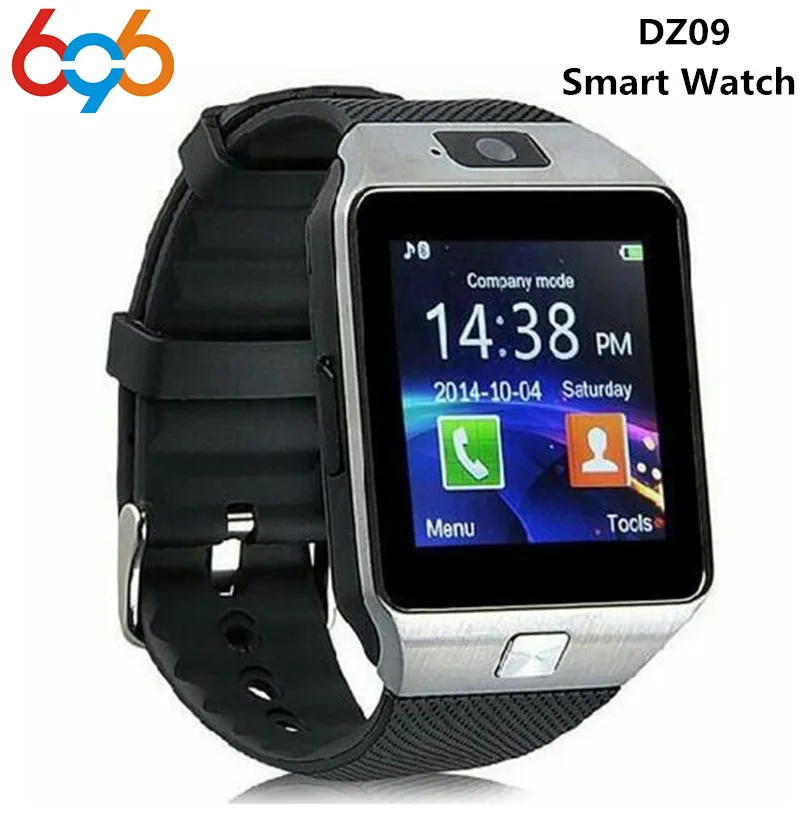 

696 Bluetooth DZ09 Smart Watch Phone support 2G Call SIM TF Camera for IOS iPhone Samsung HUAWEI VS Y1 Q18