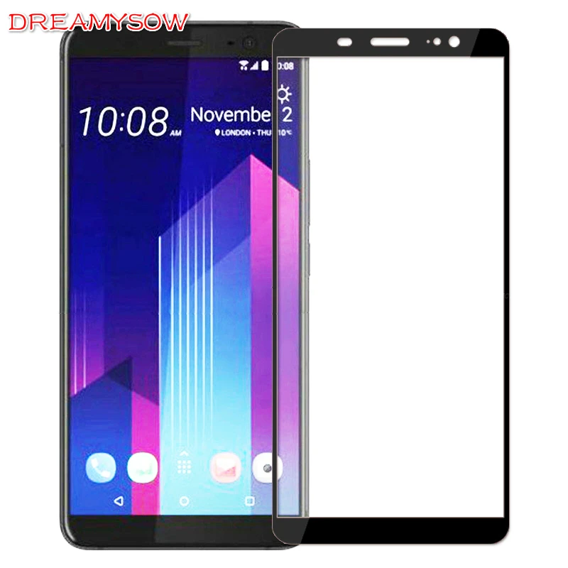 

9H Full Cover Film For HTC U12 Plus D12 U11 Ultra U11 Plus Tempered Glass For HTC U11 Ultra U12 One M10 Film Screen Protector
