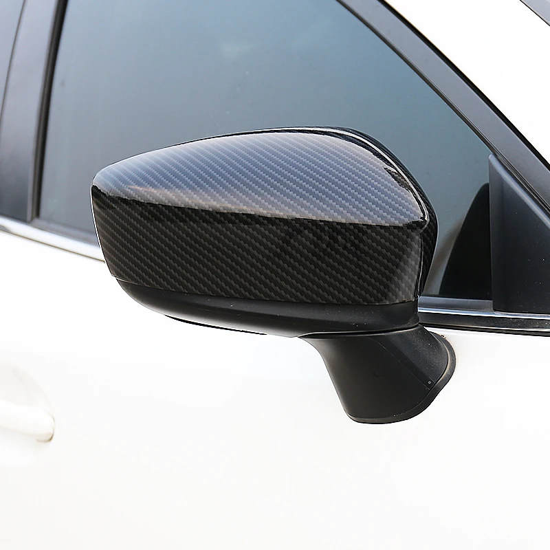 

Wing Mirror exterior promote chromium decorative mouldings modification parts bright sequins car styling trim FOR Mazda Axela