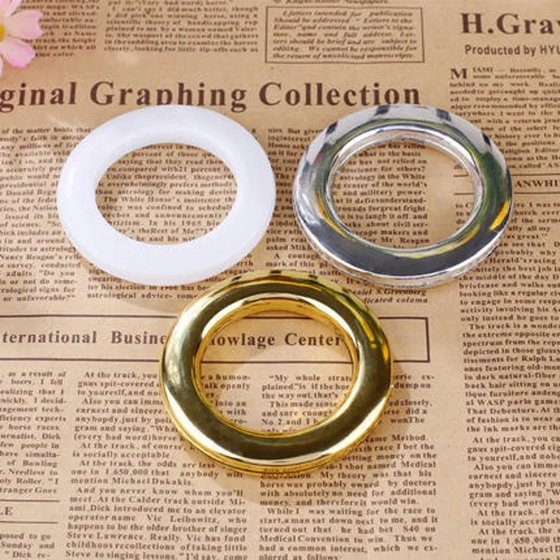 40PCS /LOT High quality 3 colors decoration curtain accessories plastic