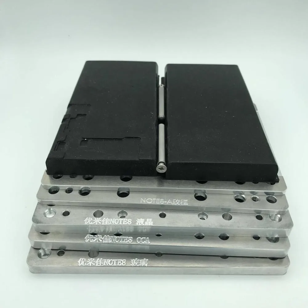 

For Samsung Note 8 YMJ unbent flex laminating mold oca glass edge lcd Unbent flex mold vacuum laminating for mobile phone repair