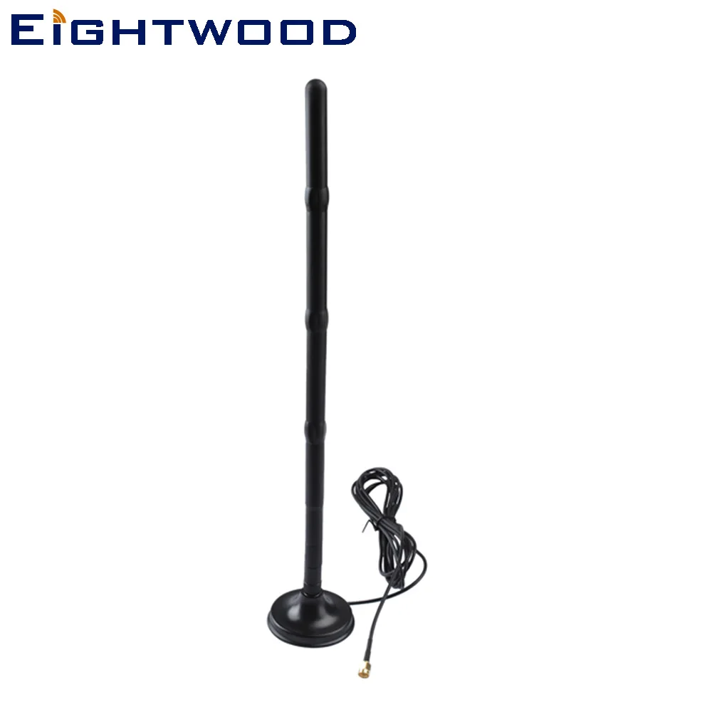 

Eightwood 2.4GHz 15dBi Omni WiFi Booster Antenna RP-SMA Compatible with F5D8235 Rincuv4 N300 N450 N600 Wireless Router