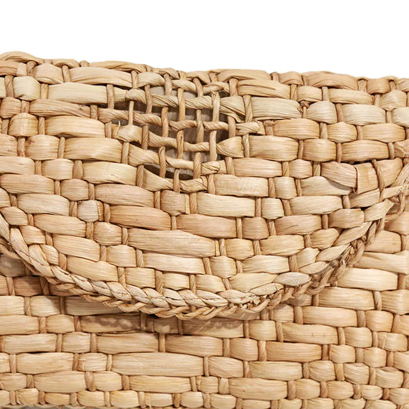 Women Fashion Clutch Bag INS Popular Female Summer Straw Bags Travel Lady Casual Handbag Holiday Handmade Knitted Bolsa SS3244 (6)