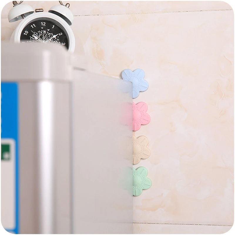 

Rear door cherry shape thickening wall anti-collision mat A858 door handle lock protection against rubber shock pad wholesale