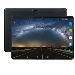 10,1 дюймов планшетный ПК 1280 800 HD 2.5D стеклянный экран громкий динамик стекло задняя крышка золото Bluetooth Wifi Восьмиядерный Android 9,0 MTK6753