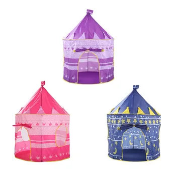 

3 Colors Popular Up Play Tent Kids Girl Princess Castle Outdoor House Tent Portable Pink Children Gifts
