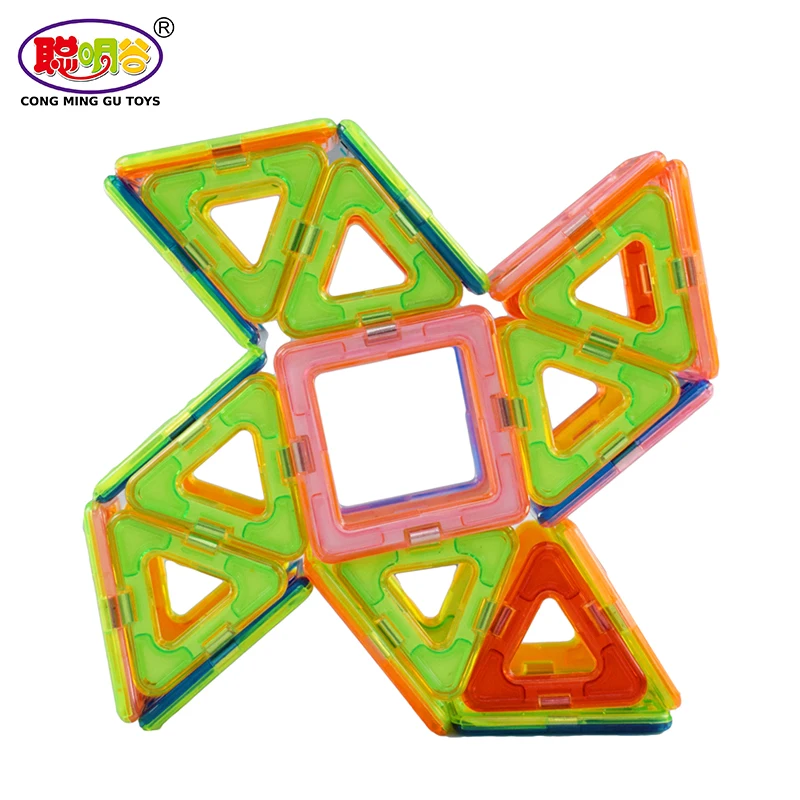 30 Pcs Simple Windmill Modle Mini Magnetic Designer Construction Toy Plastic Enlighten Bricks Building Block | Игрушки и хобби