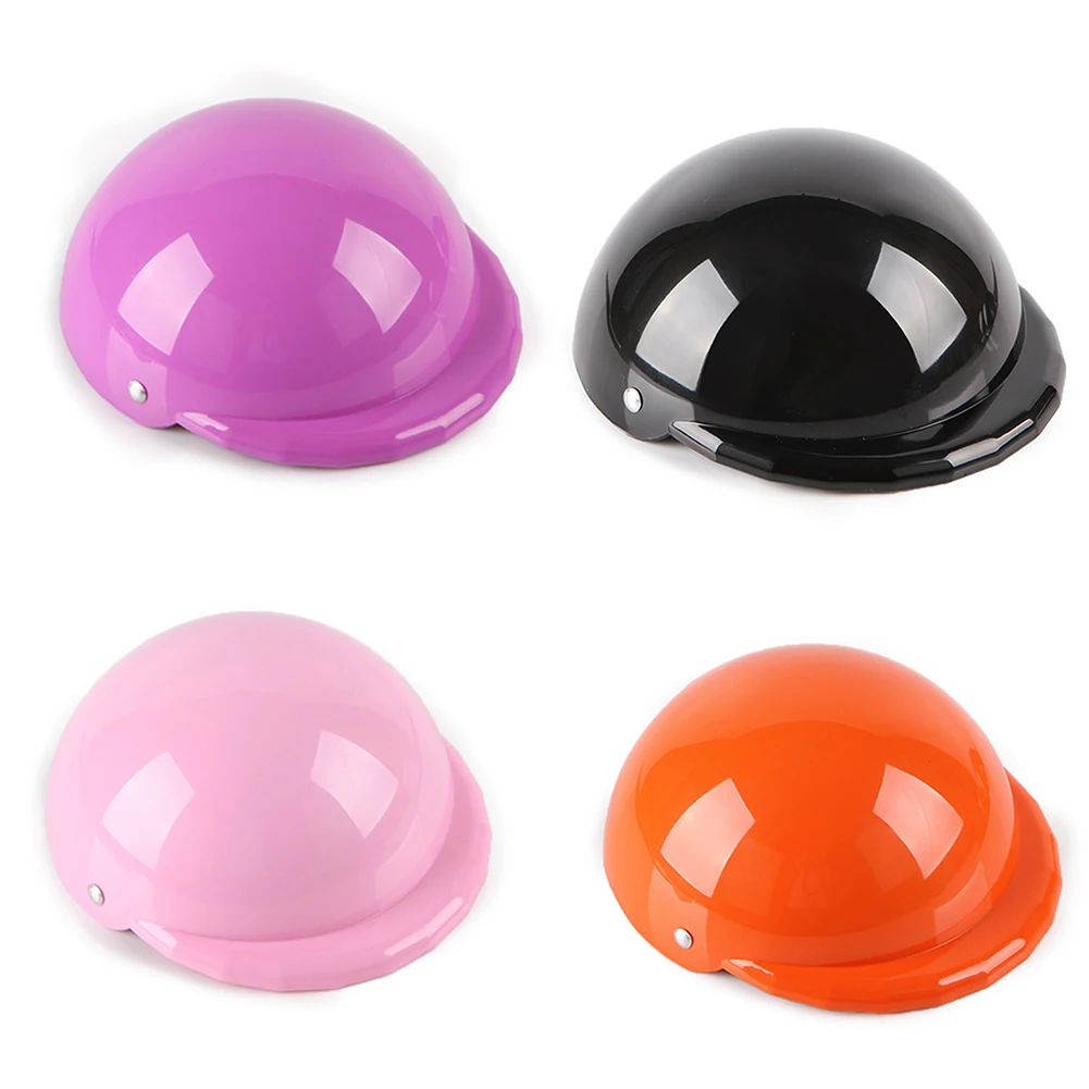 

TINGHAO Cool Pet Dog Helmet Ridding Cap Soft Padded Safety Hat Puppy Sun Rain Protection