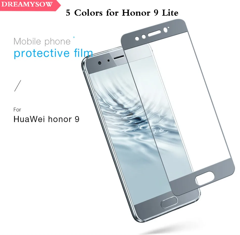 

Full Cover Tempered Glass For Huawei Honor 9 Lite Cover Tough Anti-Explosion Glass Film For Honor 9 Lite Screen Protector