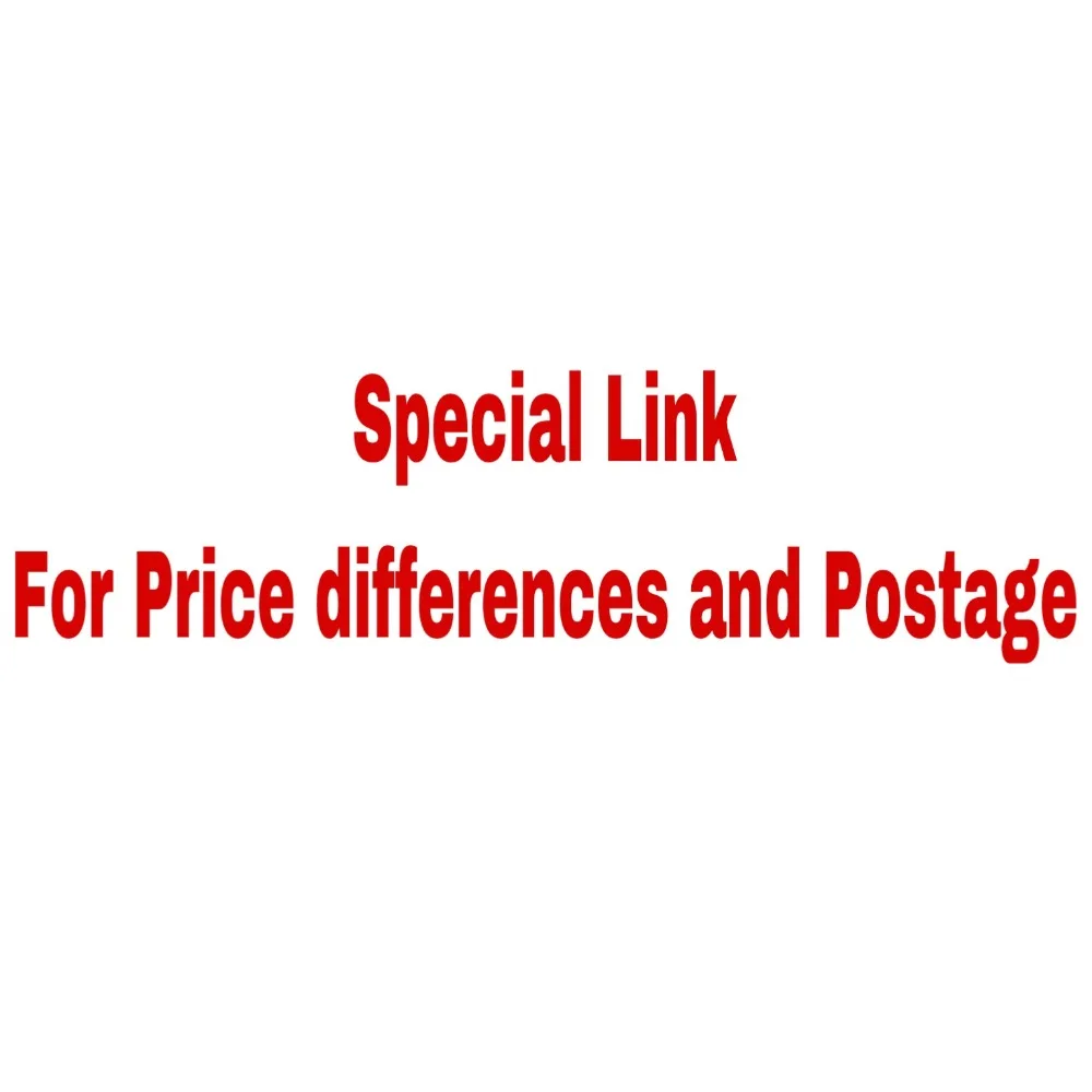 

Special Link for Price Differences/ Postage / Premium