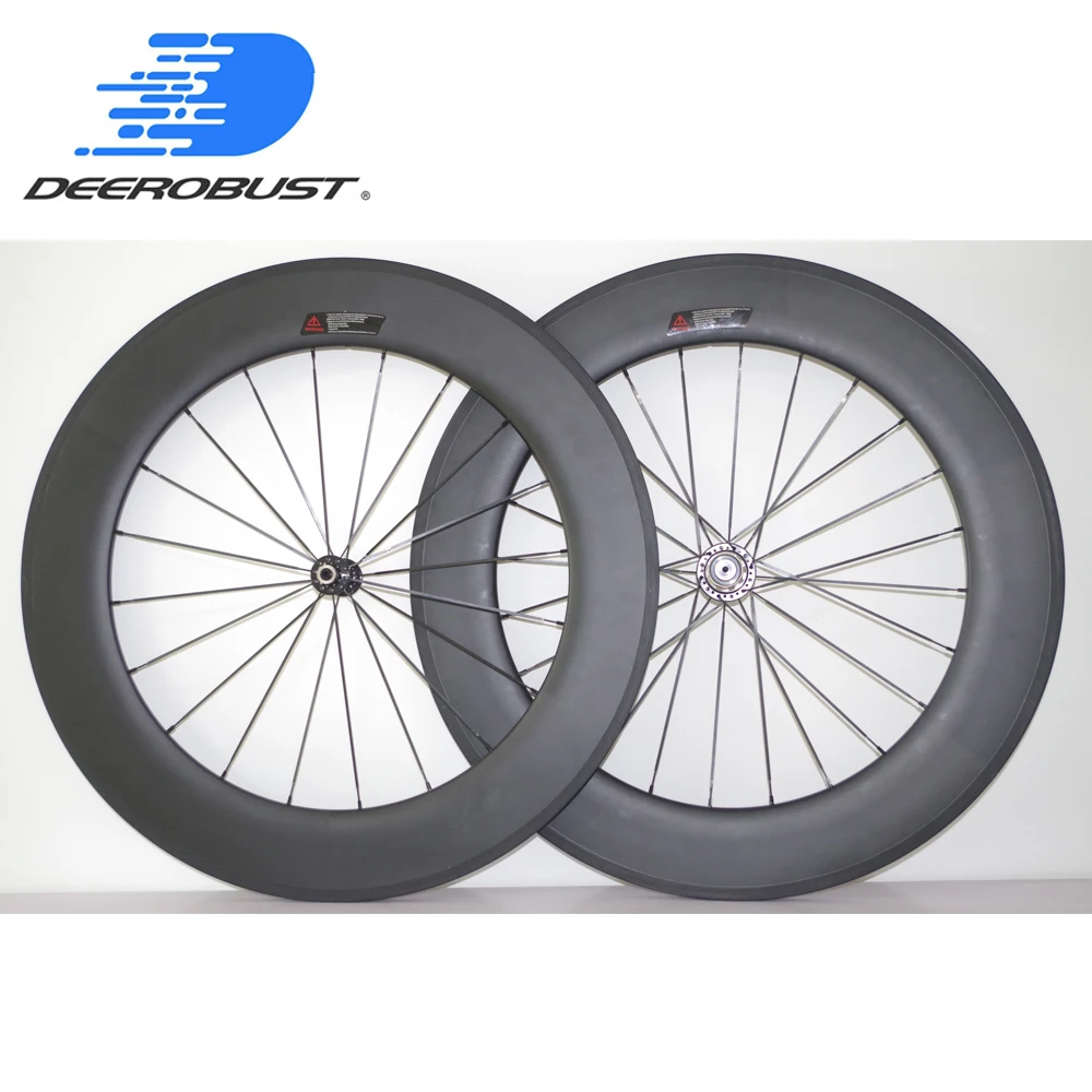 1752g супер светильник 700c 88 мм x 23 Aero Carbon Clincher шоссейный велосипед Колеса TT Триатлон