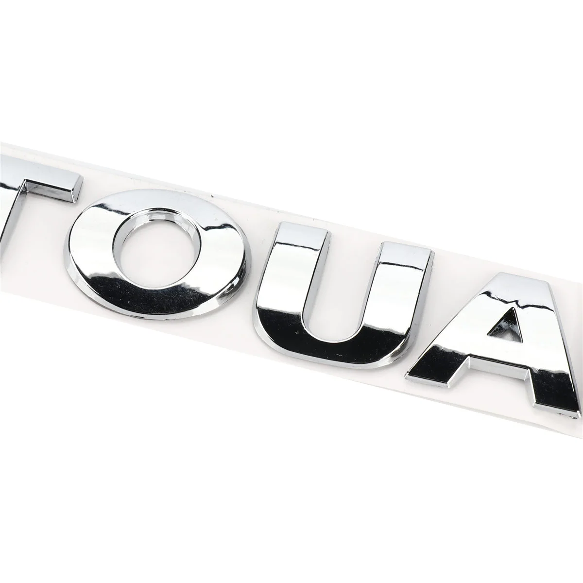 4 шт. хромированный задний значок V8 TDI TOUAREG эмблема для ботинок 7L6 853 630 A VW Touareg 2003 2004