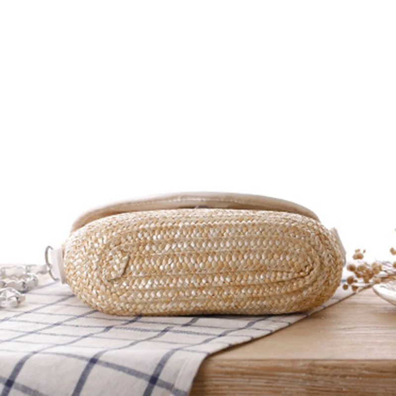 Women Handbag Summer Straw Bags Female Beach Shoulder Bag Lady Flower Fashion Weave Messenger Bag Travel Crossbody Bag SS3119 (5)