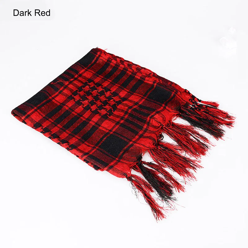 

On Sell Arab Scarves Military Windproof Scarf thicken Muslim Shemagh Tactical Desert Arabic Scarf Men Winter gz290031
