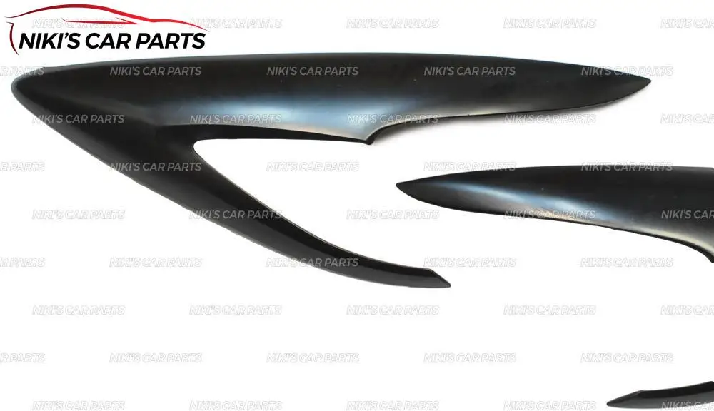 Брови на фары чехол для Mazda 3 BL 2009-2012 ABS пластиковые реснички ресницы для украшения автомобиля Стайлинг тюнинг