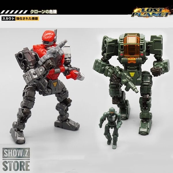 

[Show.Z Store] MechFansToys MFT Mech Fans Toys Power Suit DA-25A DA25A & DA-25B DA25B Set of 2 Transformation Action Figure