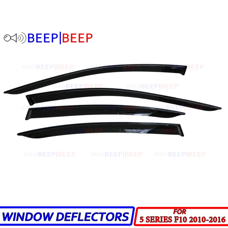 

For BMW 5 Series F10 2010-2016 car window deflectors wind sun guard rain vent visor cover car styling accessories