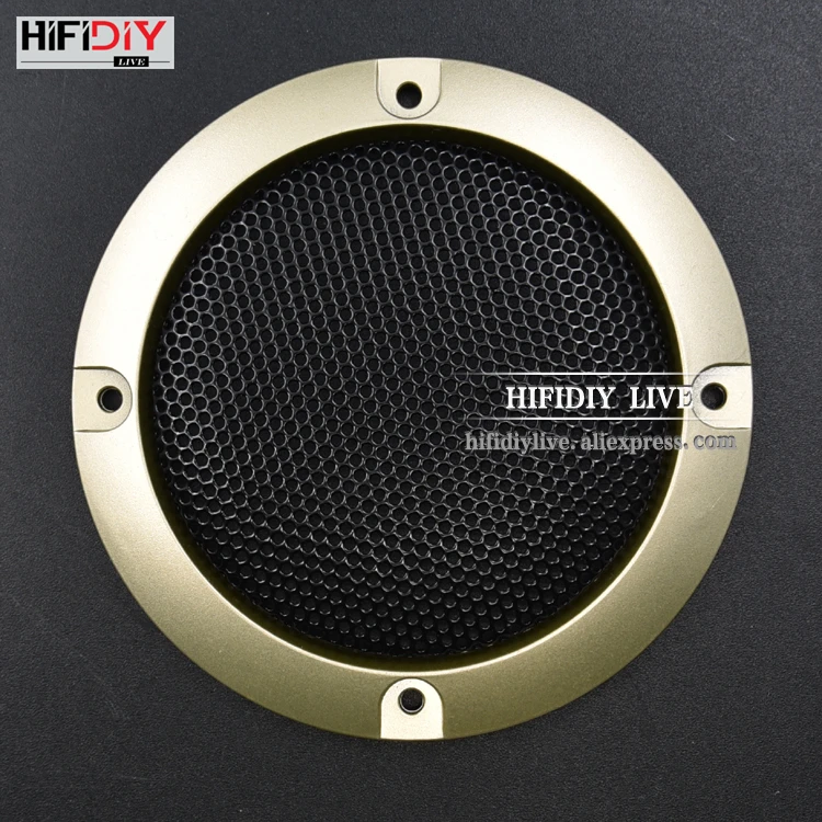 HIFIDIY LIVE " 3,5 дюймов динамик сетчатая Крышка высококачественный автомобильный домашний сетчатый корпус динамик s пластиковая рамка металлические железные проволочные решетки