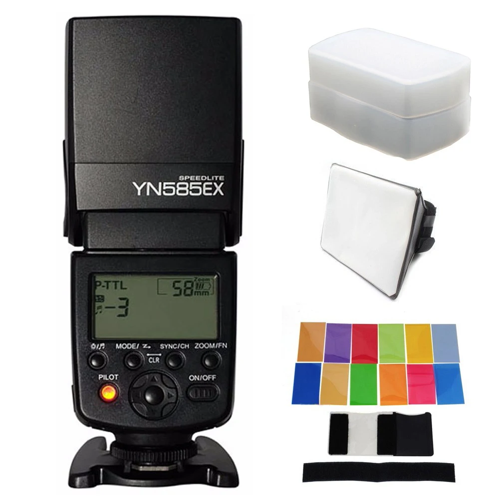 Беспроводная вспышка Yongnuo YN585EX YN 585EX P TTL Speedlite для Камеры Pentax K70 K50 K1 KS1 KS2 645Z K3 K5 II K30