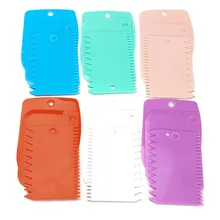 3 шт./компл. Горячая Высококачественная красочная многофункциональная неровная кромка зубов DIY Крем-скраб набор форм для выпечки тортов инструменты