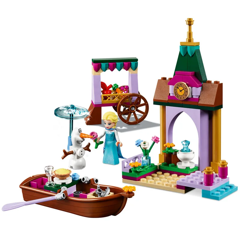 

41155 128pcs Girl Friends Series Princess Market Adventure Building Blocks Bricks Enlighten Toys for Children 10889 Gift