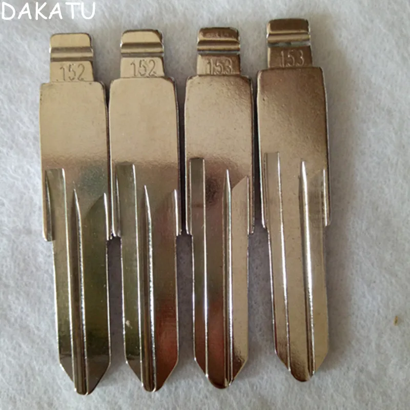 

DAKATU NO.152 NO.153 Remote KEY BLADE Universal Remotes Flip Blade 152# 153#for Renault modified key blade