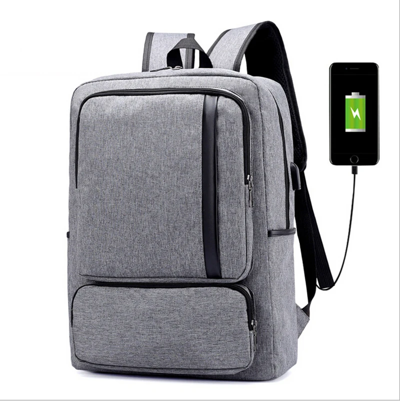 Mens fashion Business laptop backpack Student Backpack Casual Style